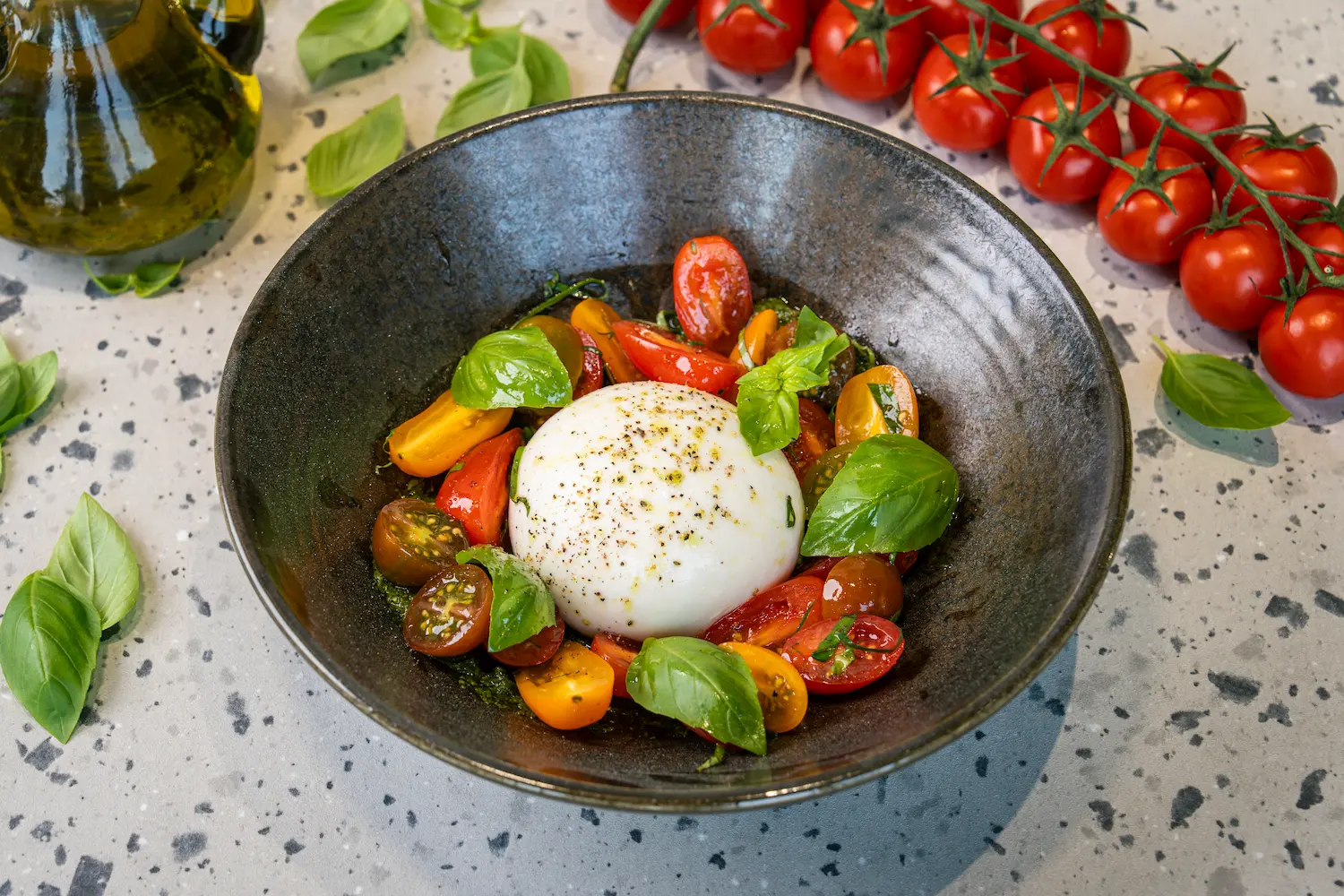 Burrata Caprese (D/N)