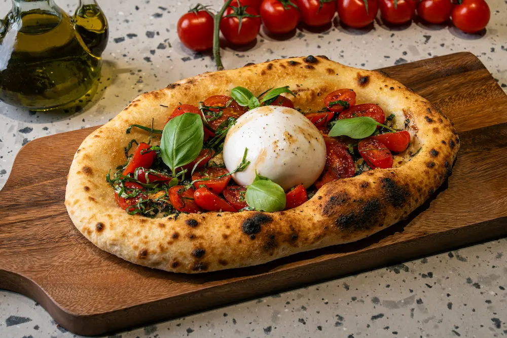 Burrata Flatbread (D/G)