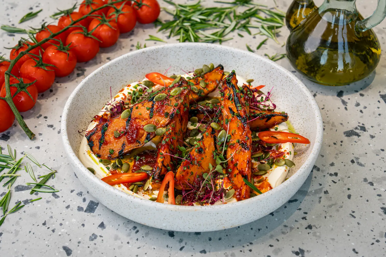 Charred Sweet Potato (D)