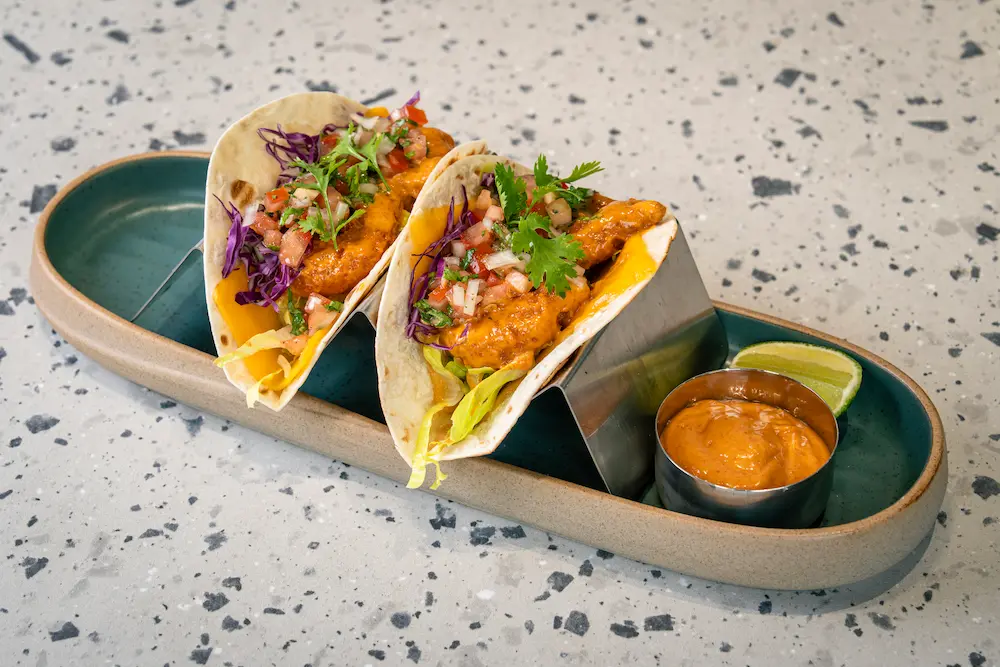 Dynamite Shrimp Tacos (D/G/S)