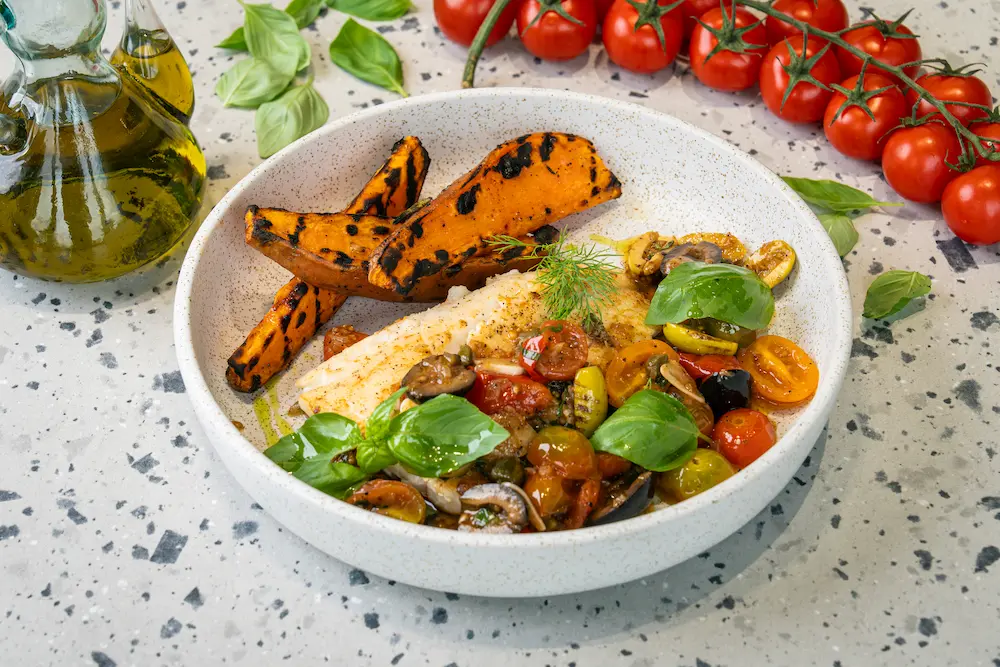 Grilled Cod Fish (S)