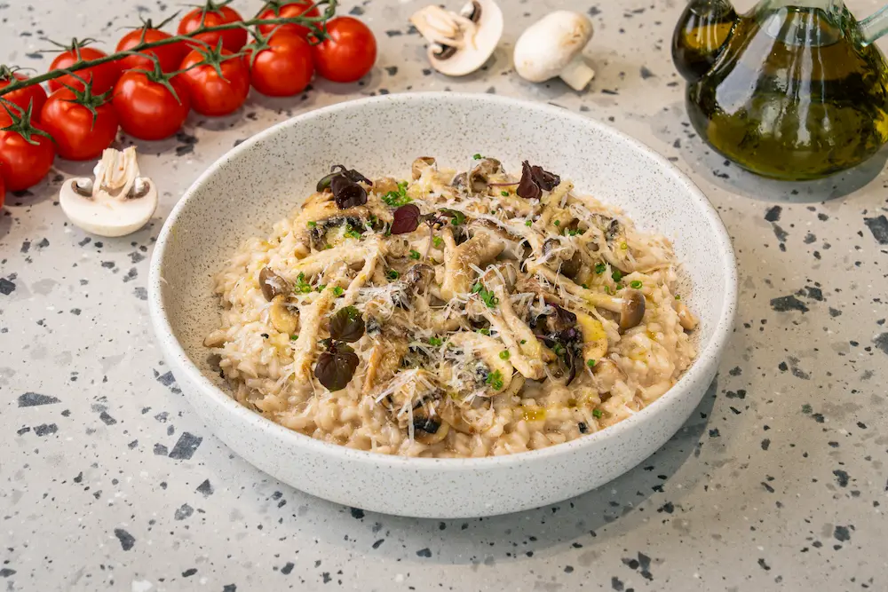 Mix Mushroom Risotto (D)
