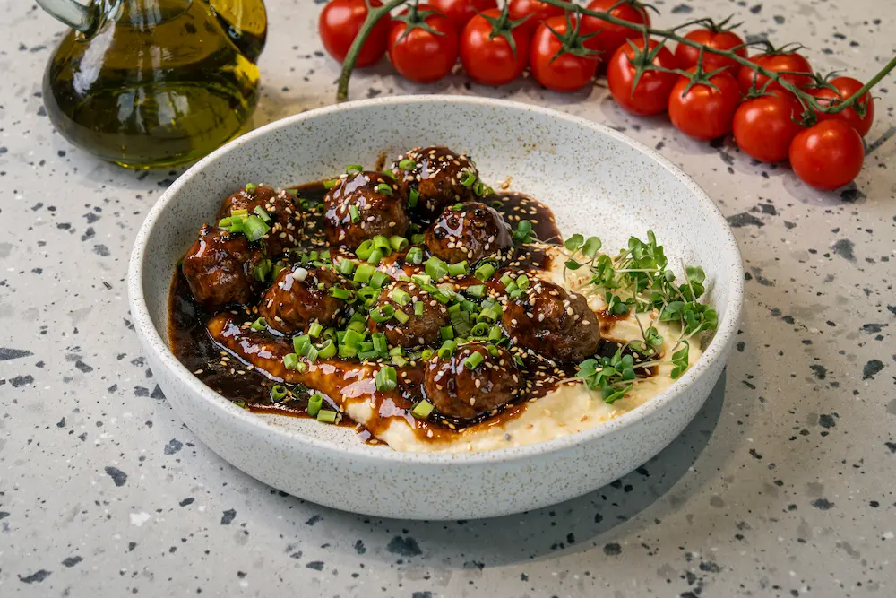 Peppered Meatballs (D)