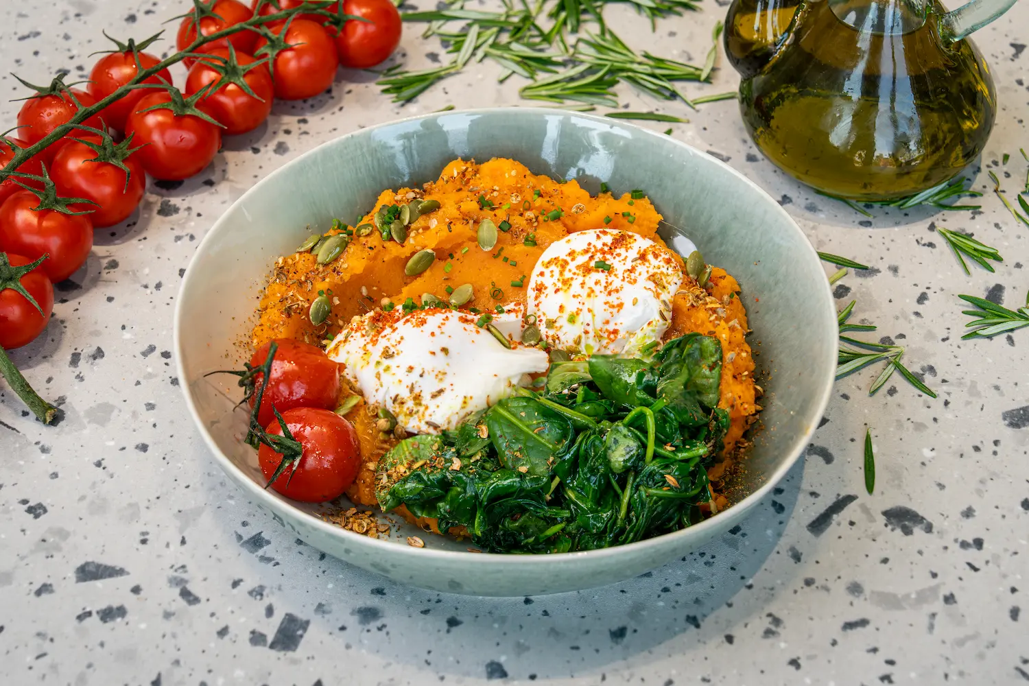 Smash Sweet Potato