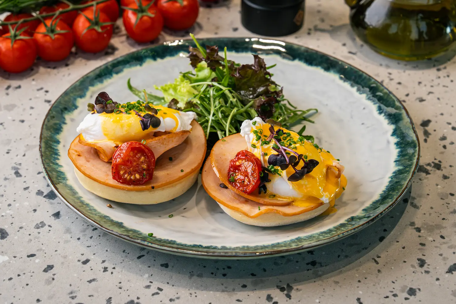 Smoked Turkey Benny (D/G/E)